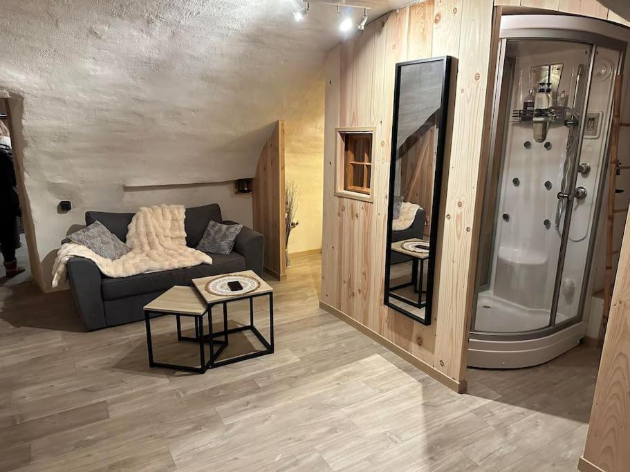 Nuit Romantique Avec Spa Privatif Meilhaud Exterior foto